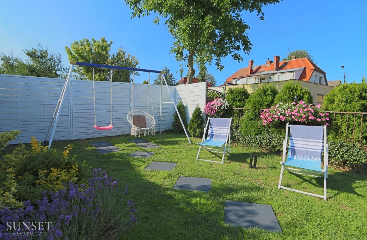 Sunset Apartments - Domek Z Ogrodem Grilem I Parkingiem! Świnoujście Екстериор снимка